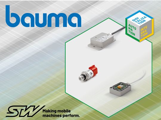 STW shows sensor technology trends for construction machinery at bauma ...